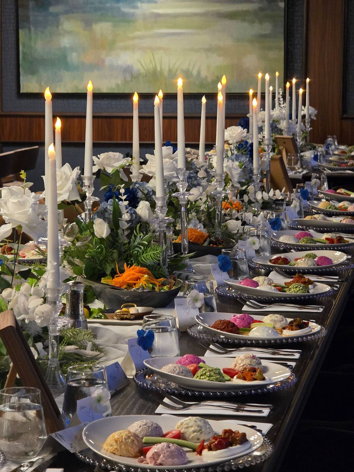Christian wedding reception menu — RASA